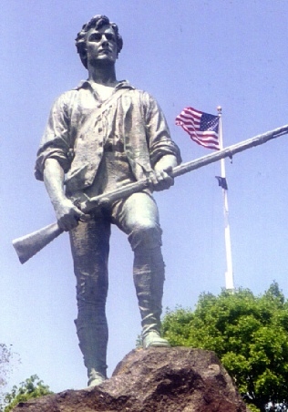 The Lexington Minute Man Statue